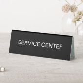Signes de bureau du Centre de service à la clientè (En SItu (Tableau))