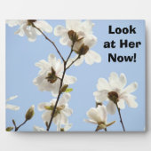 Signes de comptoir personnalisés Plaque Blue Magno (Devant)