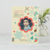 Signes de la carte de Noël (Debout devant)