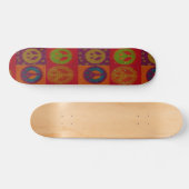 Signes de paix sauvage ~ Skateboard Retro (Horz)