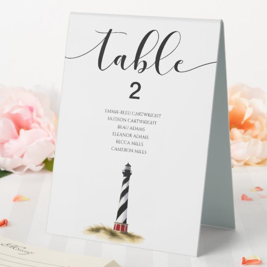 Signes de table côtière (In SItu (Mariage))