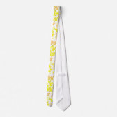Signes Dollar Jaune Funky Cravate Motif (Dos)