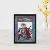 Signes d'une véritable amitié Carte de voeux pliée (Fleur jaune)