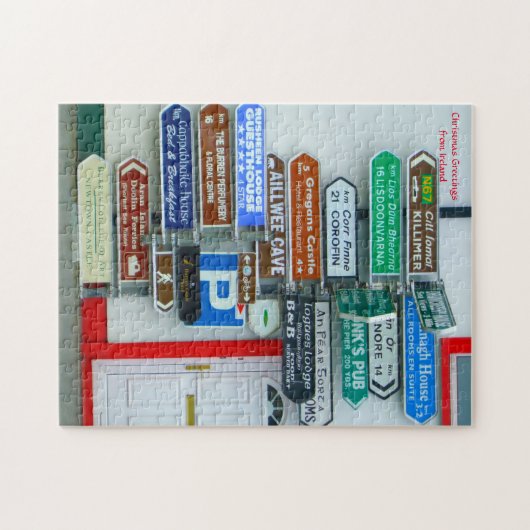 Signes en Irlande Jigsaw Puzzle Puzzle (Horizontal)
