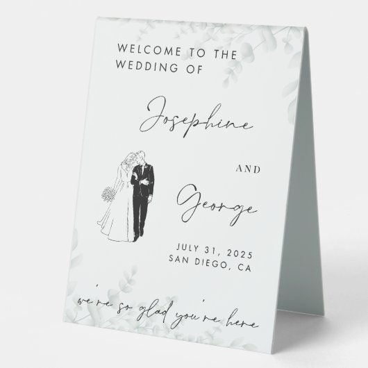 Signes Tabletop mariages modernes (Recto)