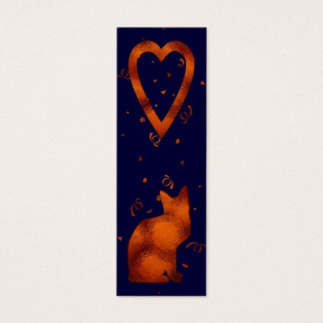 signet amoureux des chats (Devant)