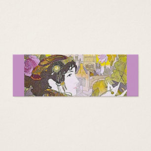 Signet Art nouveau femme