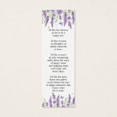 Signet commémoratif des funérailles florales de la (Dos)