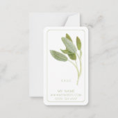 SIGNET d'affaires à prix modique - Carte 3.5x2 (Devant)