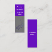 Signet de carte d'industrie musicale (Devant / Derrière)