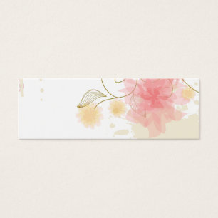 signet de fleurs délicates