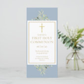 Signet de la carte de prière de la Sainte Communio (Debout devant)