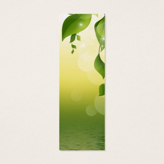 Signet de Merci funéraire vert (Dos)