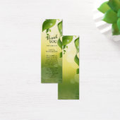 Signet de Merci funéraire vert (Bureau)