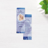 Signet de modèle Floral bleu (Bureau)