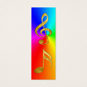 signet de notes d'or