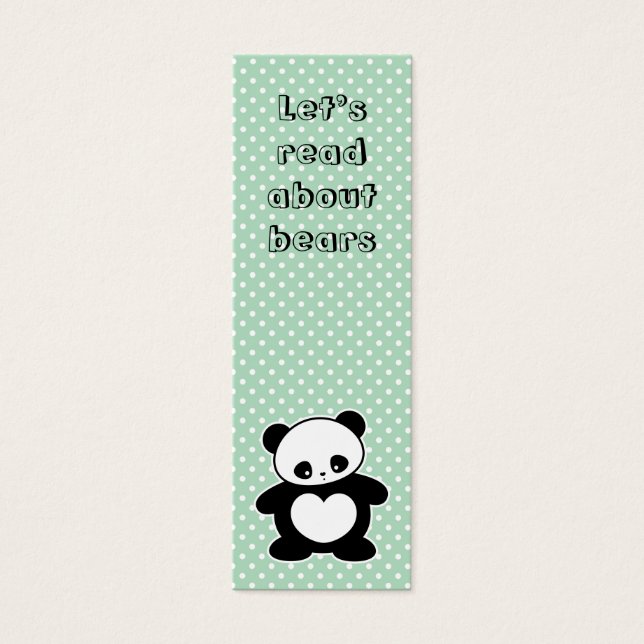 Signet de panda Kawaii (Devant)