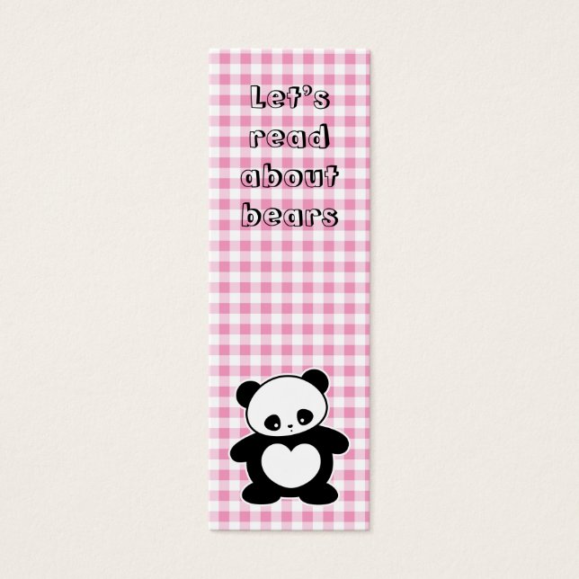 Signet de panda Kawaii (Devant)