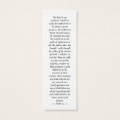 Signet de poèmes funéraires commémoratifs de verdu (Dos)