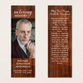 Signet de prière de poème commémoratif de pays rus (Devant & derrière)