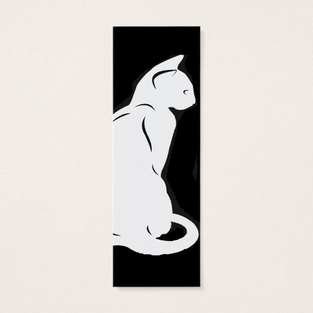 Signet de silhouette de chat (Dos)