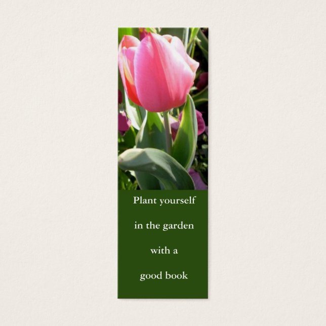 signet de tulipe rose (Devant)