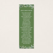 Signet du mémorial de photos vertes (Dos)