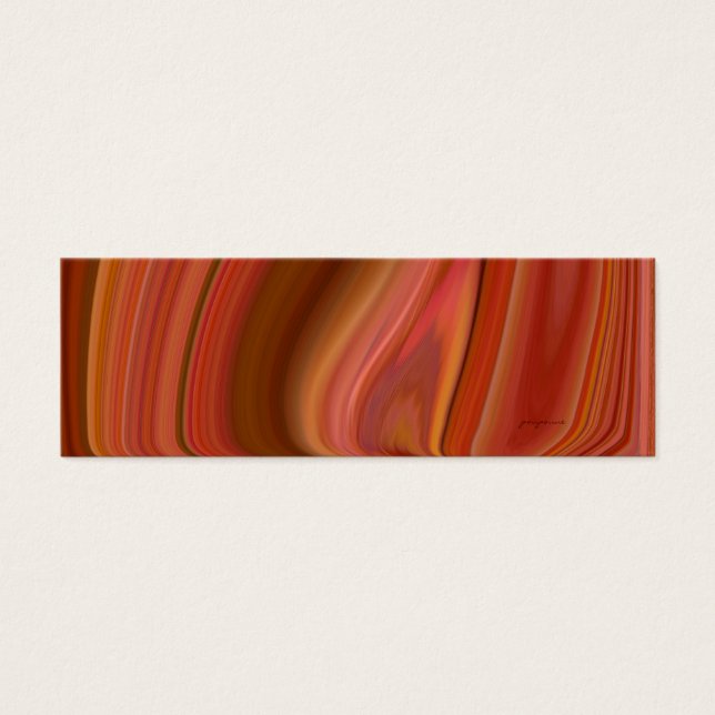 signet en marbre orange (Devant)