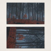 Signet Feuille d'hiver (Devant & derrière)