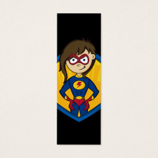 Signet fille Superhero mignonne