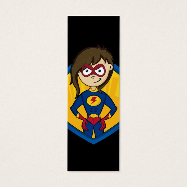 Signet fille Superhero mignonne (Devant)