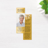 Signet funéraire commémoratif élégant des gouttes  (Bureau)