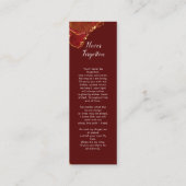 Signet funéraire de Bourgogne, Cartes de conservat (Dos)