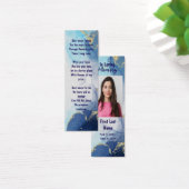 Signet funéraire de la carte de prière commémorati (Bureau)