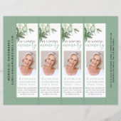 Signet funéraire de verdure chic Modèle (Devant)