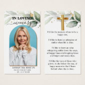 Signet funéraire du mémorial d'Eucalyptus (Devant & derrière)