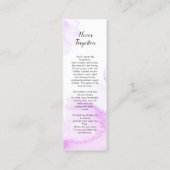 Signet funéraire violet, Cartes de conservation fu (Dos)