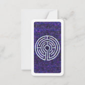 SIGNET LABYRINTH VIII - Carte 3,5 x 2 (Dos)