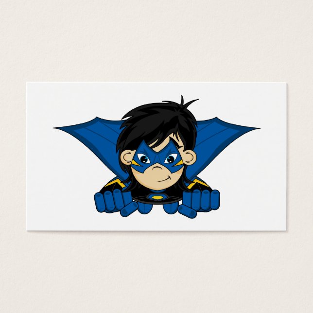 Signet masquée Superhero fille (Devant)
