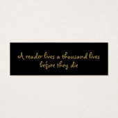 Signet moderne Black & Gold (Devant)