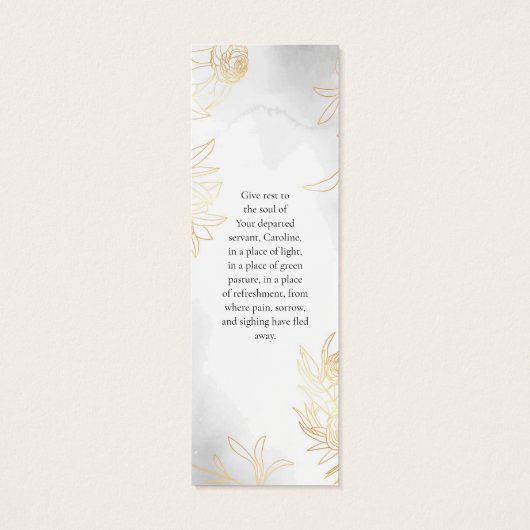 Signet photo Rose en or Delicate (Dos)