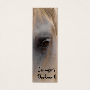 Signet Portrait du cheval blanc