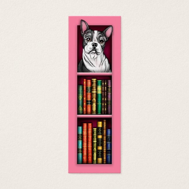 Signet rose de Boston Terrier (Devant)