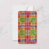 SIGNET TARTAN MAC RAE - Carte 3.5x2 (Devant)