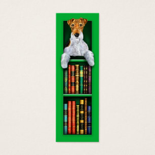 Signet vert de Fox Terrier de fil