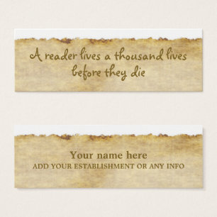 Signet vintage Effet papier