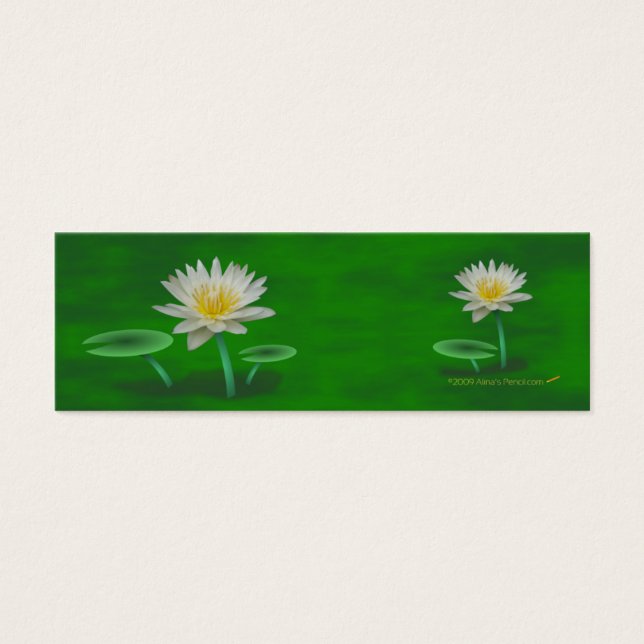 Signets blancs Lily Mini (Devant)