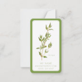 SIGNETS d'affaires FRET THYME - Carte 3.5x2 II (Devant)