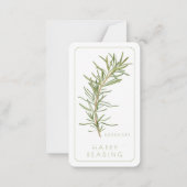 SIGNETS d'affaires ROSEMAIRE - Carte 3.5x2 (Dos)