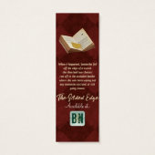 Signets de matériel promotionnel de l'auteur de Bo (Dos)